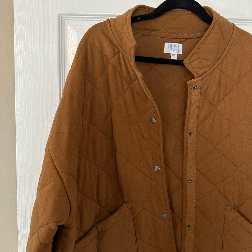 XXL Tan Jacket Time and Tru - Picture 1 of 3
